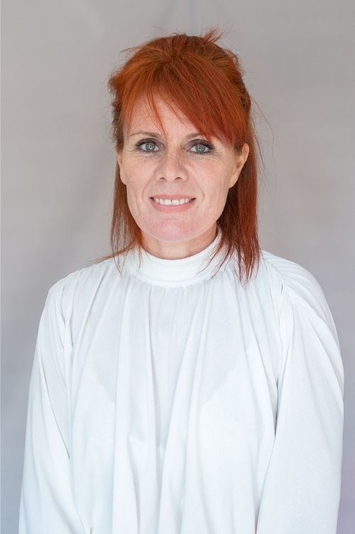 A photograph of Bethphage CEO Helen Nickless